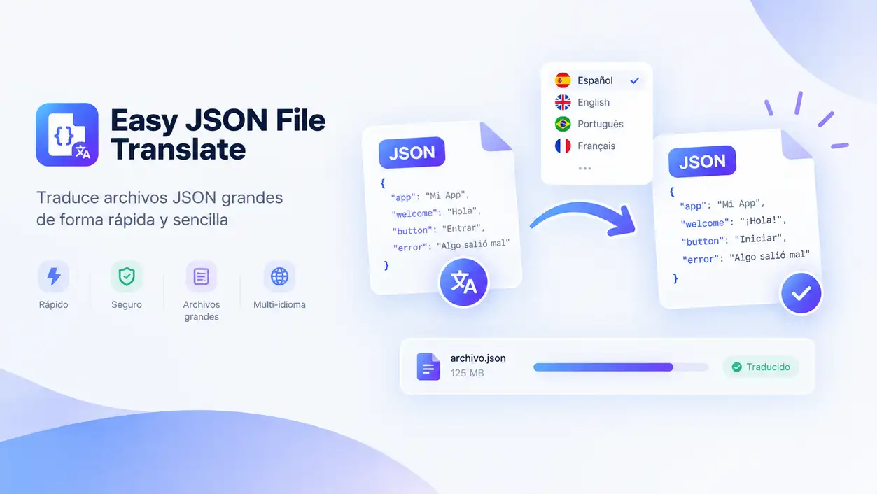 Lang JSON File Translator Tool